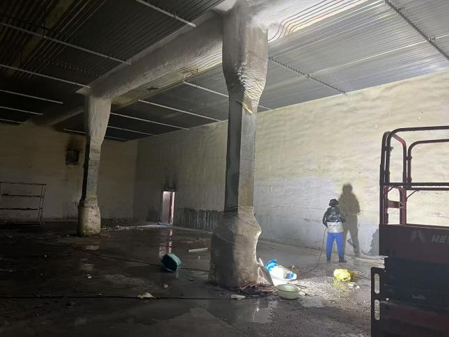 公司冷庫改造項目進入新階段